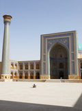 Herat Friday Mosque courtyard and tilework