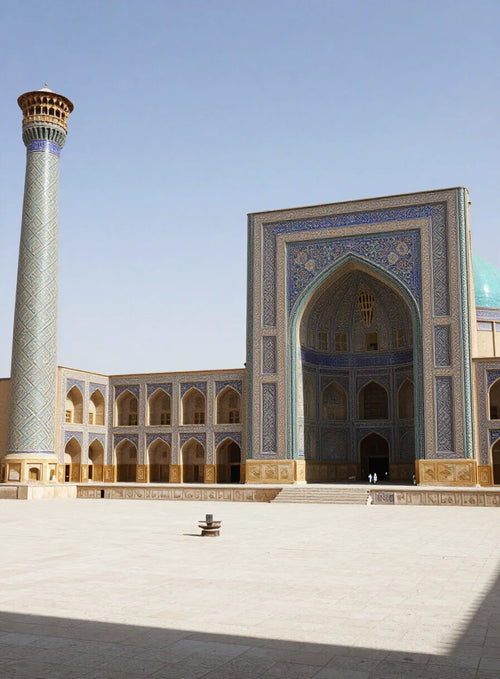 Herat Friday Mosque courtyard and tilework