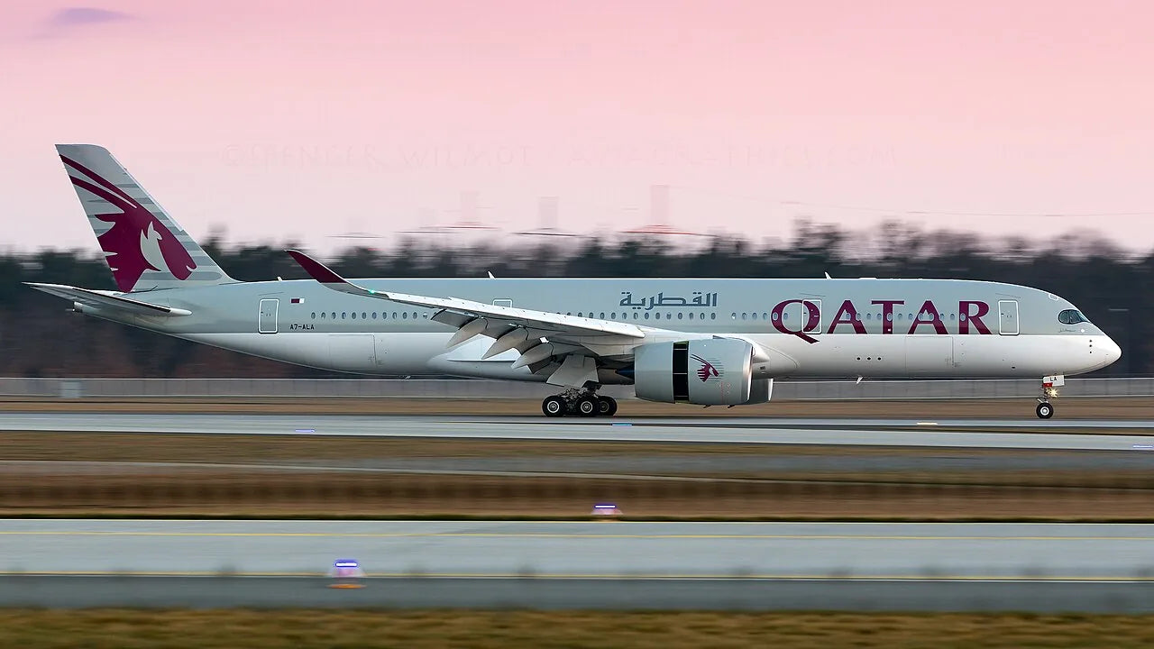 Qatar Airways Airbus A350 aircraft