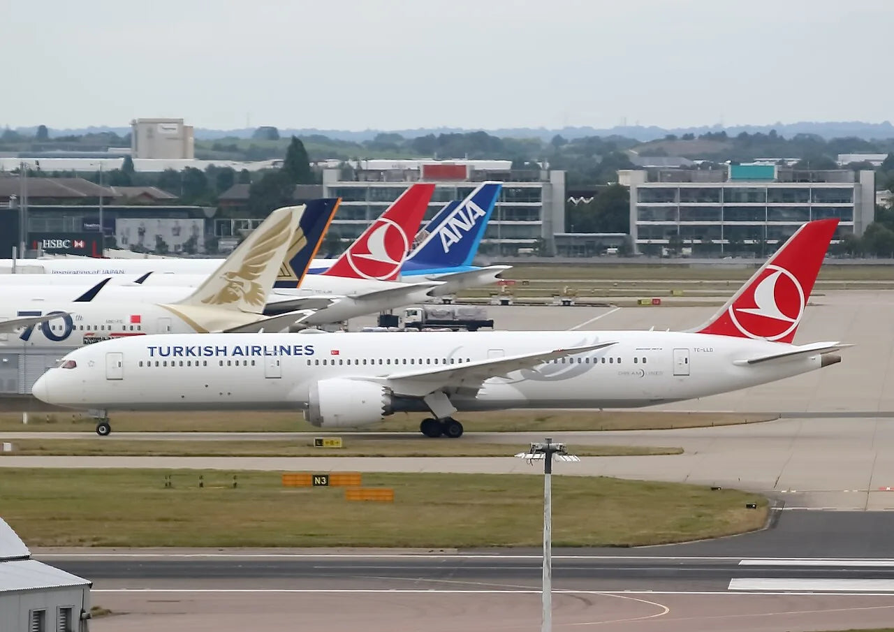 Turkish Airlines Boeing 787 aircraft